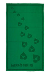 TELO MARE SPUGNA UNISEX  VERDE